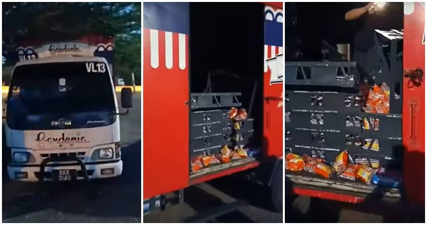 Thieves Allegedly Stole a Gardenia bread truck later found outside a Mosque