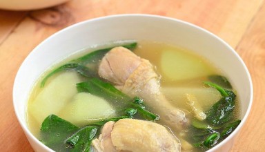 “COVID-19 Ailment: Onion-Garlic Riched Chicken Soup”