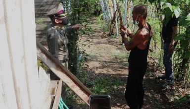 Buddhist Monk killied in a forest in Lampang Province