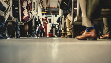 Passengers filled their seating in the bus Transportation