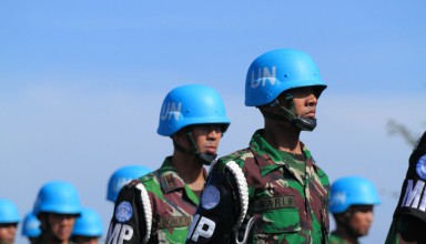 Indonesian peacekeeper