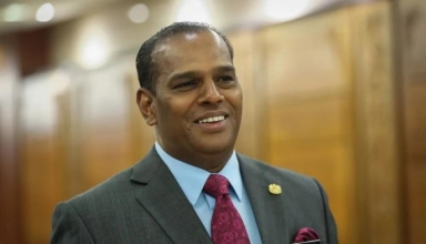 Human Resources Minister Datuk Seri M Saravanan