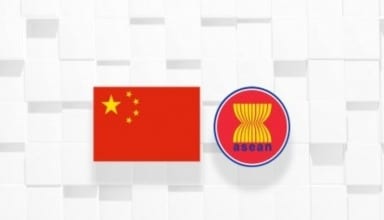 China Asean flag