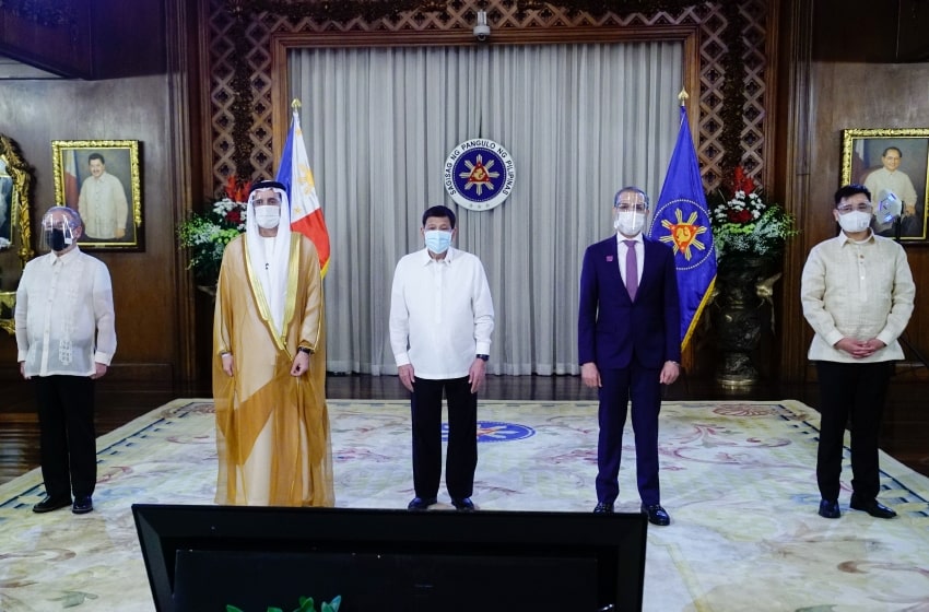 A New Milestone Was Set as Rodrigo Duterte Received Credentials from UAE