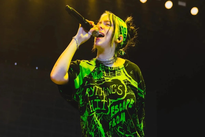 Billie Eilish travels to Singapore in August for a concert