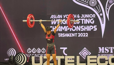 Colonia wins 3 medals at the Asian Youth Weightlifting