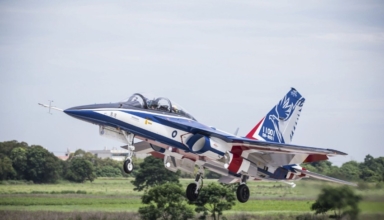 Taiwan's superior training jet is praised