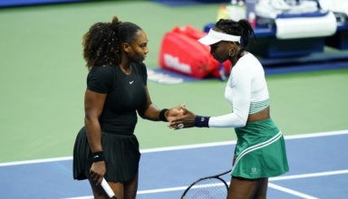 The Williams sisters are out of the US Open doubles, but Serena isn't done yet