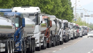 first discussions with striking truckers are planned by south korea