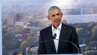 What does the discovered noose at the Obama Presidential Center mean