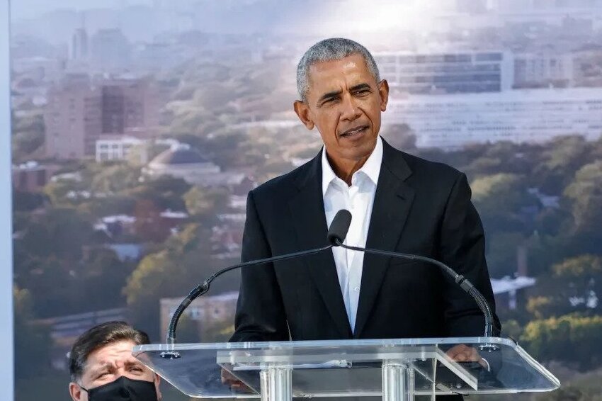 What does the discovered noose at the Obama Presidential Center mean