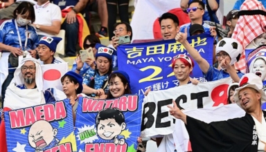 singaporean japanese supporters shocked by world cup win over spain