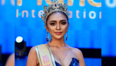 maria luisa varela of the philippines is crowned miss planet international