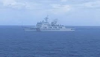 indonesia dispatches warship to keep an eye on chinese coast guard ship