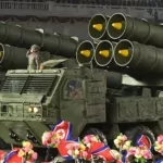 north korea displays biggest number of nuclear missiles at midnight parade