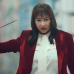 rufa mae quinto acts out scenes from a parody of kill boksoon