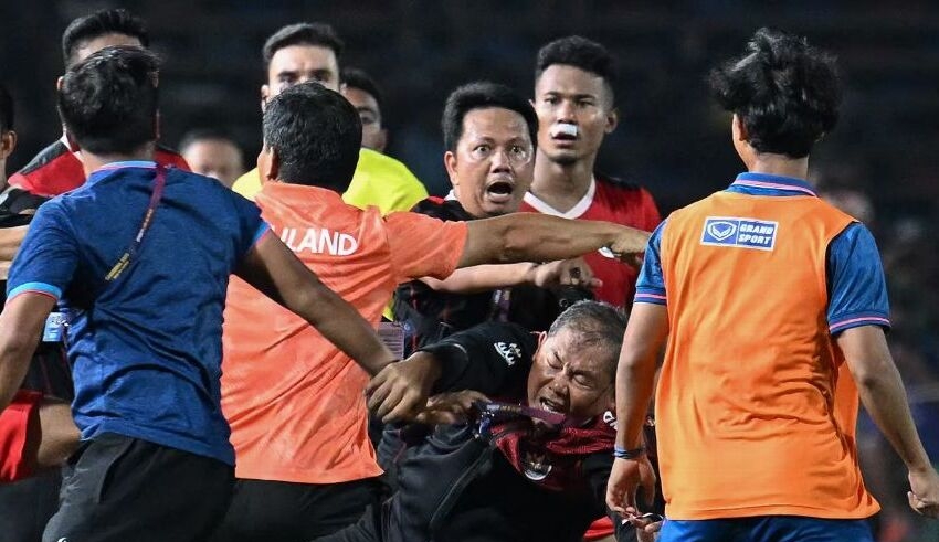 thailand imposes long bans after brawl at sea games final