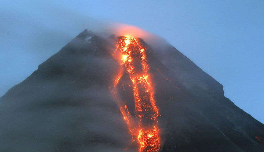 mayon volcano erupts in the philippines, triggering evacuations