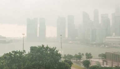 singapore responds to haze concerns, urges use of n95 masks and air purifiers