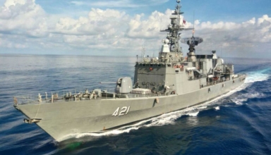 htms naresuan suffers setback after accidentally hitting dock during naval security exercise