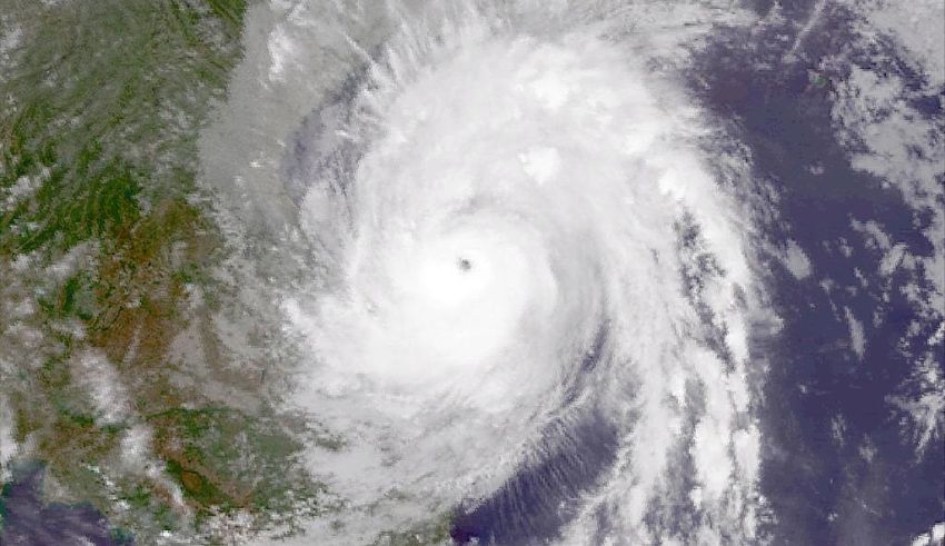 taiwan typhoon haikui weakens to a severe tropical storm