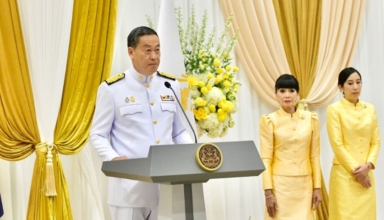 thailand's new prime minister srettha thavisin sworn in with diverse cabinet