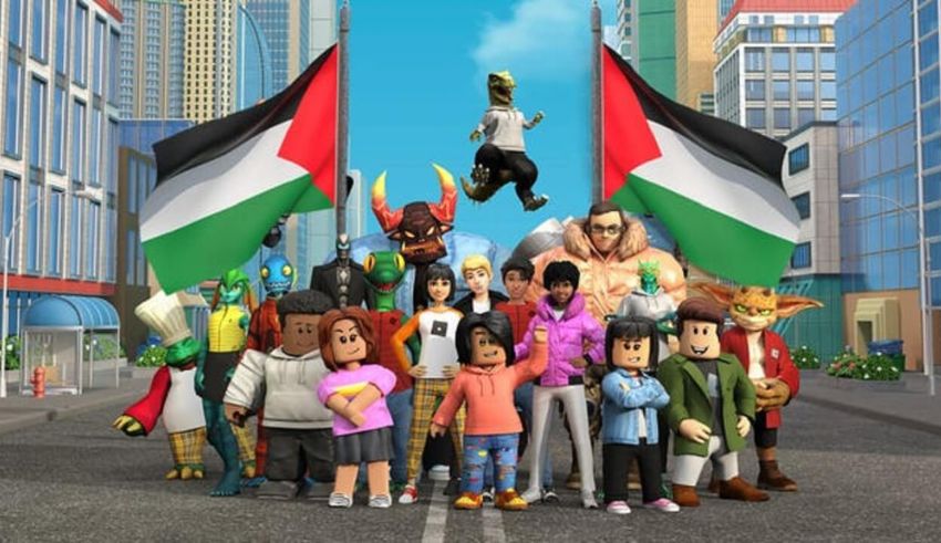 virtual activism how roblox protests for palestine reflect the power of digital solidarity