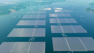 indonesia houses southeast asia's largest floating solar farm