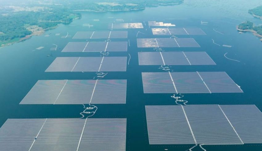 indonesia houses southeast asia's largest floating solar farm