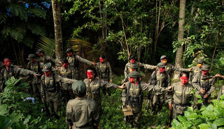 the christmas day clash that left nine communist rebels dead in the philippines