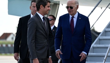 biden's france trip highlights leadership differences with trump