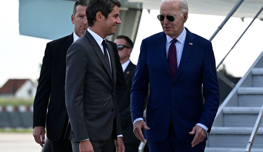 biden's france trip highlights leadership differences with trump