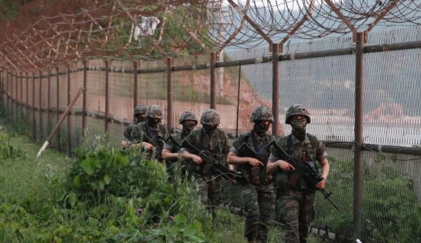 tensions high at the north south korean border why shots are fired