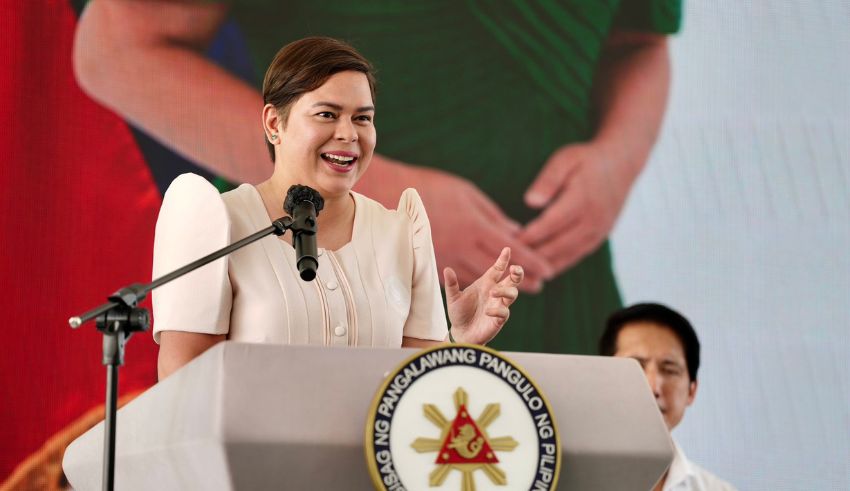 vice president sara duterte announce that she'll skip sona can she