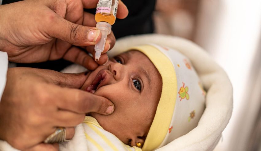 first polio case in 25 years reported in gaza amid ongoing conflict