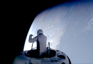 first private spacewalk jared isaacman ventures outside spacex capsule