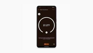 google’s pixel 8 pro body temperature feature