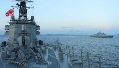 japanese warship’s first transit through taiwan strait escalates tensions with china