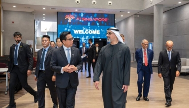 crown prince of abu dhabi strengthens uae singapore ties during official visit