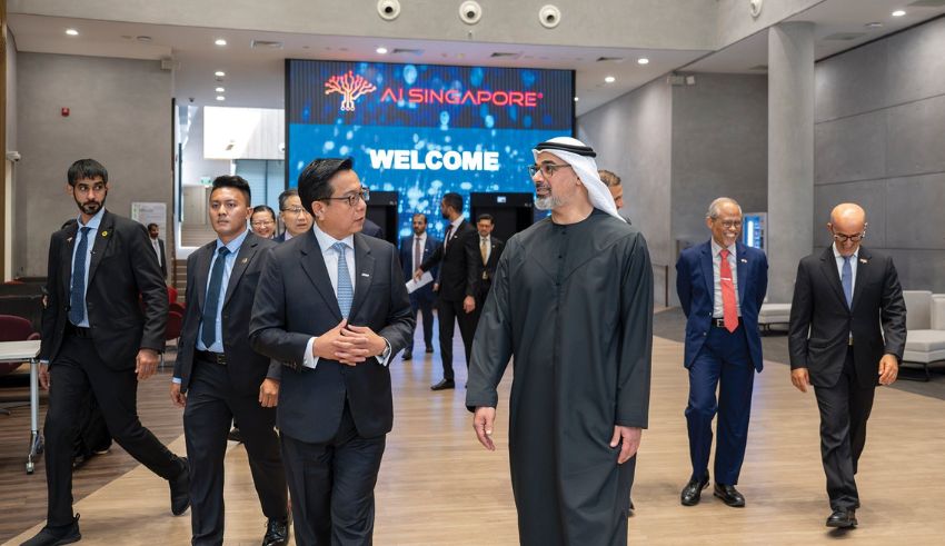 crown prince of abu dhabi strengthens uae singapore ties during official visit