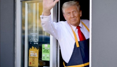 mcdonald’s hosts trump at pennsylvania restaurant, reaffirms non endorsement in us presidential race