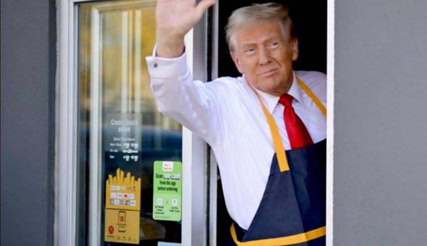 mcdonald’s hosts trump at pennsylvania restaurant, reaffirms non endorsement in us presidential race