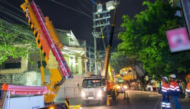 meralco's non stop efforts to restore power following severe tropical storm kristine