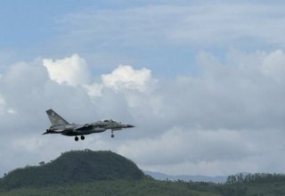 record number of chinese military aircraft detected around taiwan