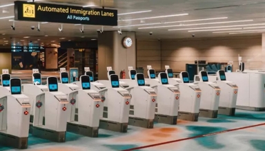 singapore’s passport free system cuts clearance time by 60%, enhancing airport efficiency and traveller experience