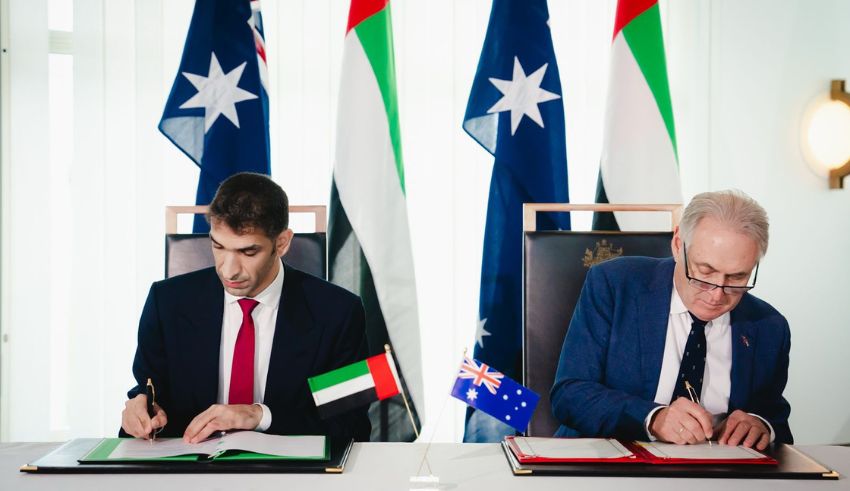 forging new pathways uae and australia launch talks for historic economic partnership agreement in the mena region