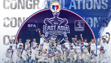 philippines triumphs with fifth consecutive east asia baseball cup title