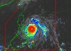 typhoon pepito stepping up in philippines, strong winds and heavy rains are expected