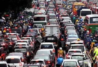 many changes are incorporated in the traffic of indonesia for upcoming the new year eve