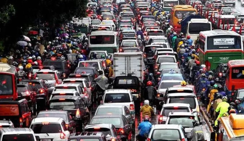 many changes are incorporated in the traffic of indonesia for upcoming the new year eve